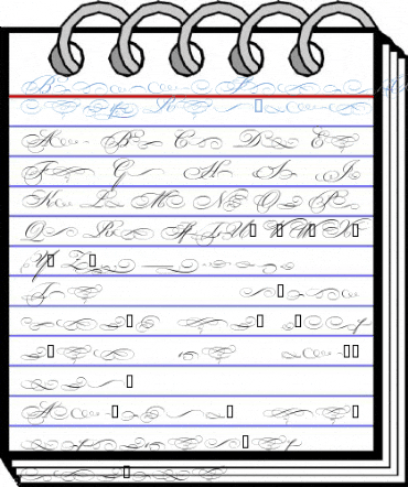 BickhamScriptOrniments2 Regular Font