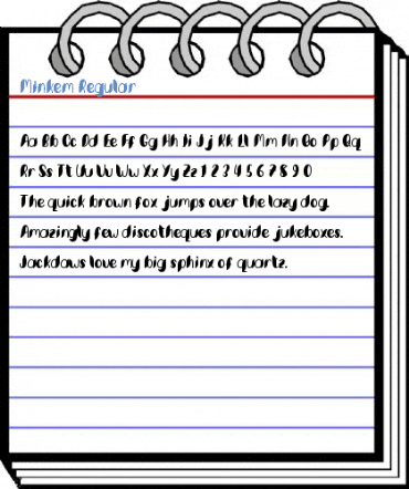 Minkem Regular Font