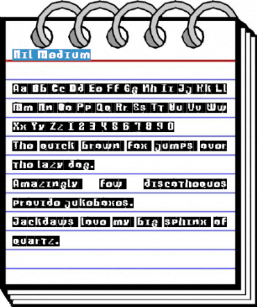 Nil Medium Font