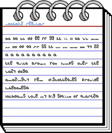 noakatz Regular Font