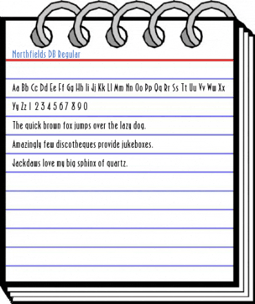 Northfields DB Regular Font