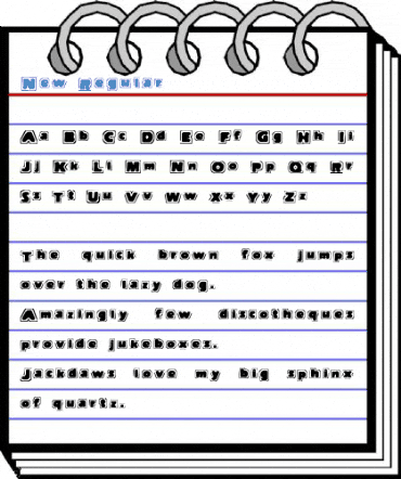 New Regular Font