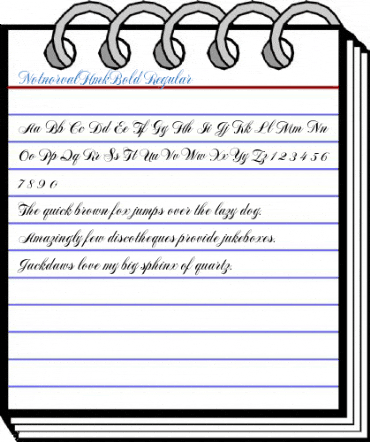 NotnorvalHmkBold Regular Font