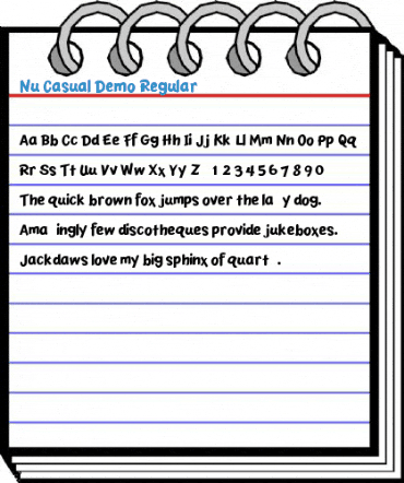 Nu Casual Demo Regular Font