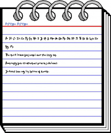 Nightype Nightype Font