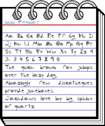 nuni Regular Font