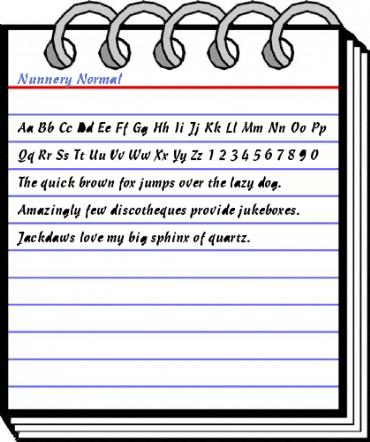 Nunnery Normal Font