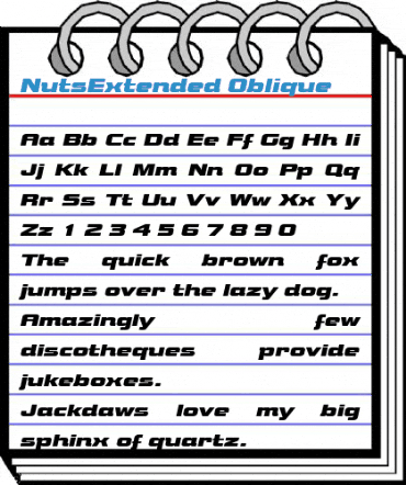 NutsExtended Font