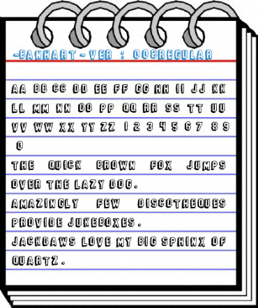 -banhart- ver : 008 Regular Font