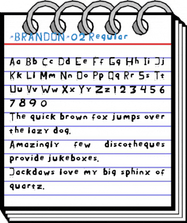 -BRANDON-02 Regular Font