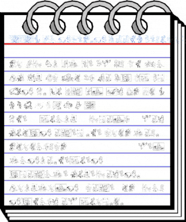 001 Disney's Pooh2 Regular Font