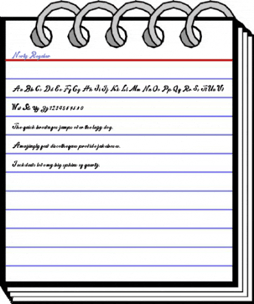 Norty Regular Font