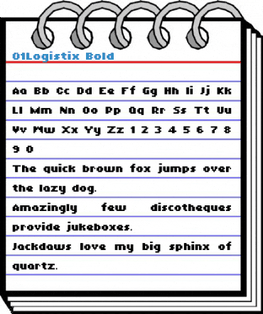 01Logistix Bold Font