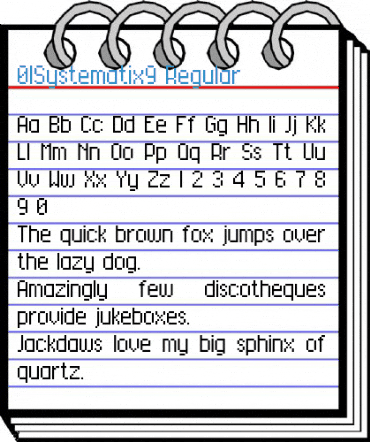 01Systematix9 Font