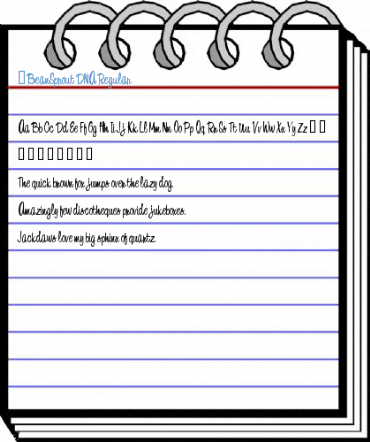 1 BeanSprout DNA Regular Font