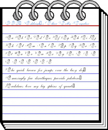 101! Ashleigh's Other Dolly Regular Font