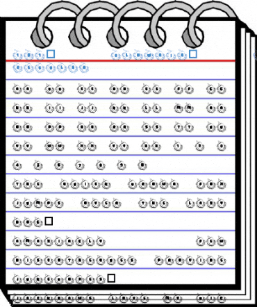101! Clownin' Around Regular Font