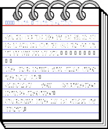 101! Dot 2 Dot Regular Font