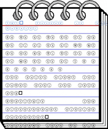 101! Fonted in the USA Regular Font