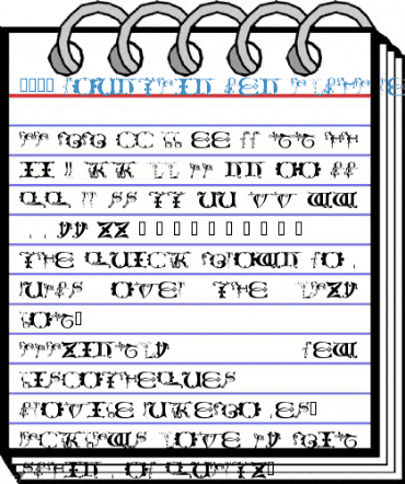 101! Fountain Pen Alpha Regular Font