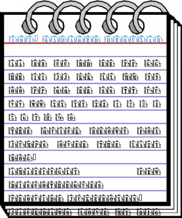 101! Garaged Regular Font