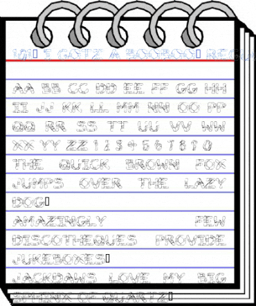 101! I GotZ a BooBoo! Regular Font