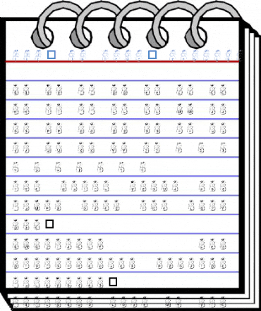 101! No Peas! Regular Font