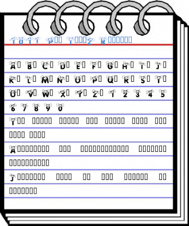 101! Pig TailZ Regular Font