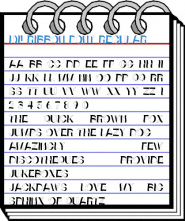 101! Ribbon Font Regular Font
