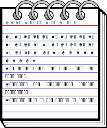 101! Shinin' Star Regular Font
