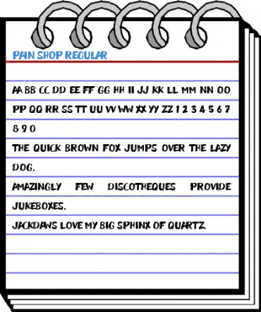 Pain Shop Regular Font