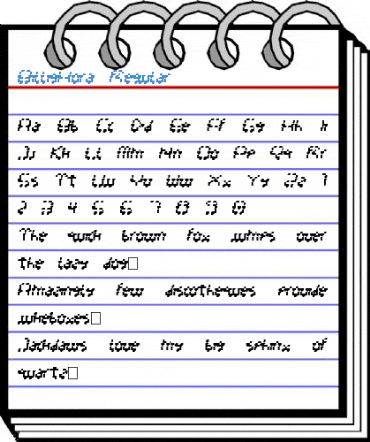 BilligHora Regular Font