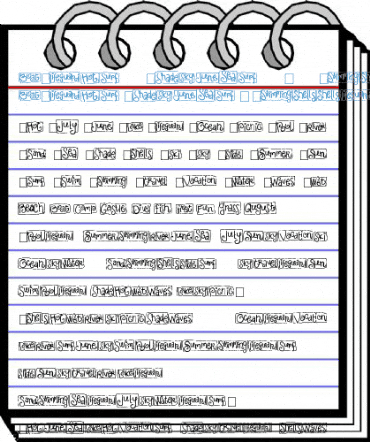 2Peas Blocks - Summer 2Peas Blocks - Summer Font