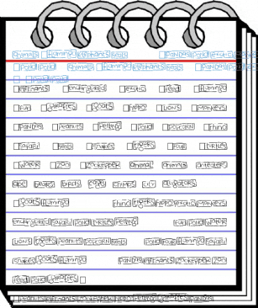 2Peas Blocks - Zoo 2Peas Blocks - Zoo Font