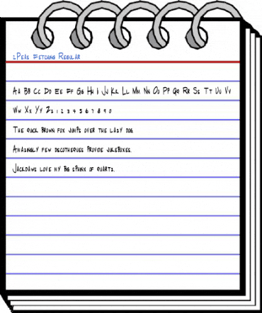 2Peas Fetching Regular Font