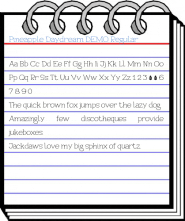 Pineapple Daydream DEMO Regular Font