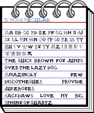 4 DOGS Font