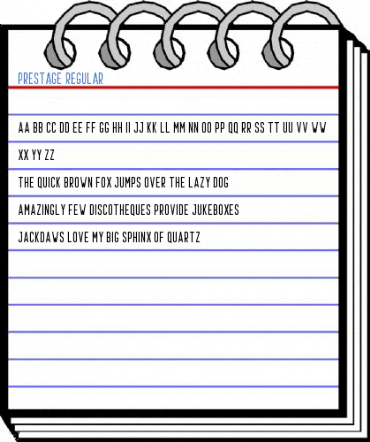 Prestage Regular Font