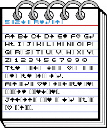5px2bus Regular Font