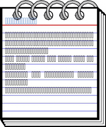 8888 8888 Font Font