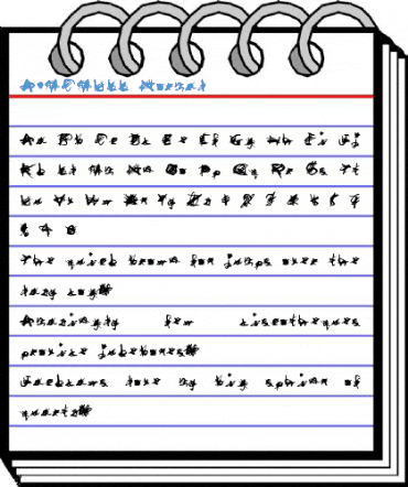 A-MCMULL Normal Font