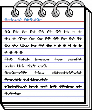 A.Lewis Regular Font