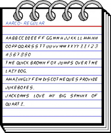 Aarco- Regular Font