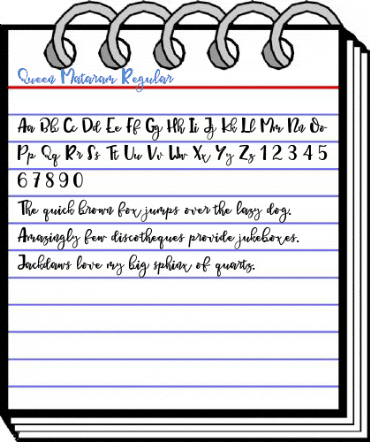 Queen Mataram Regular Font