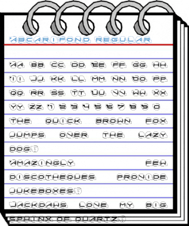 AbcariFond Regular Font