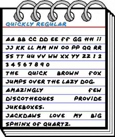 Quickly Regular Font