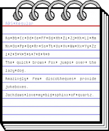 ABS Regular Font