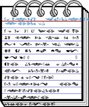 Absinth Flourishes I Regular Font