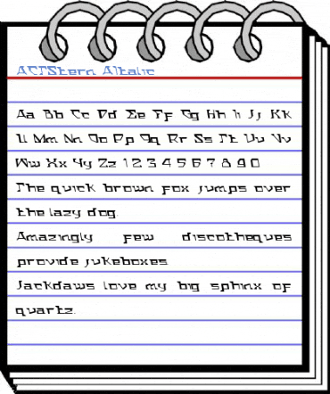 ACTStern AItalic Font