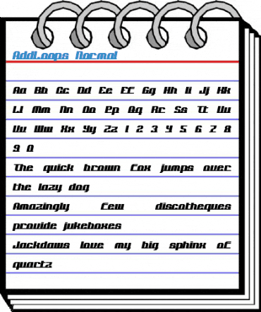 AddLoops Normal Font